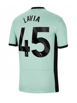 Chelsea Romeo Lavia #45 Ausweichtrikot 2023-24 Kurzarm